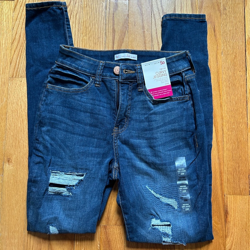 Brand new with tag SO high rise curvy jegging 3/26W